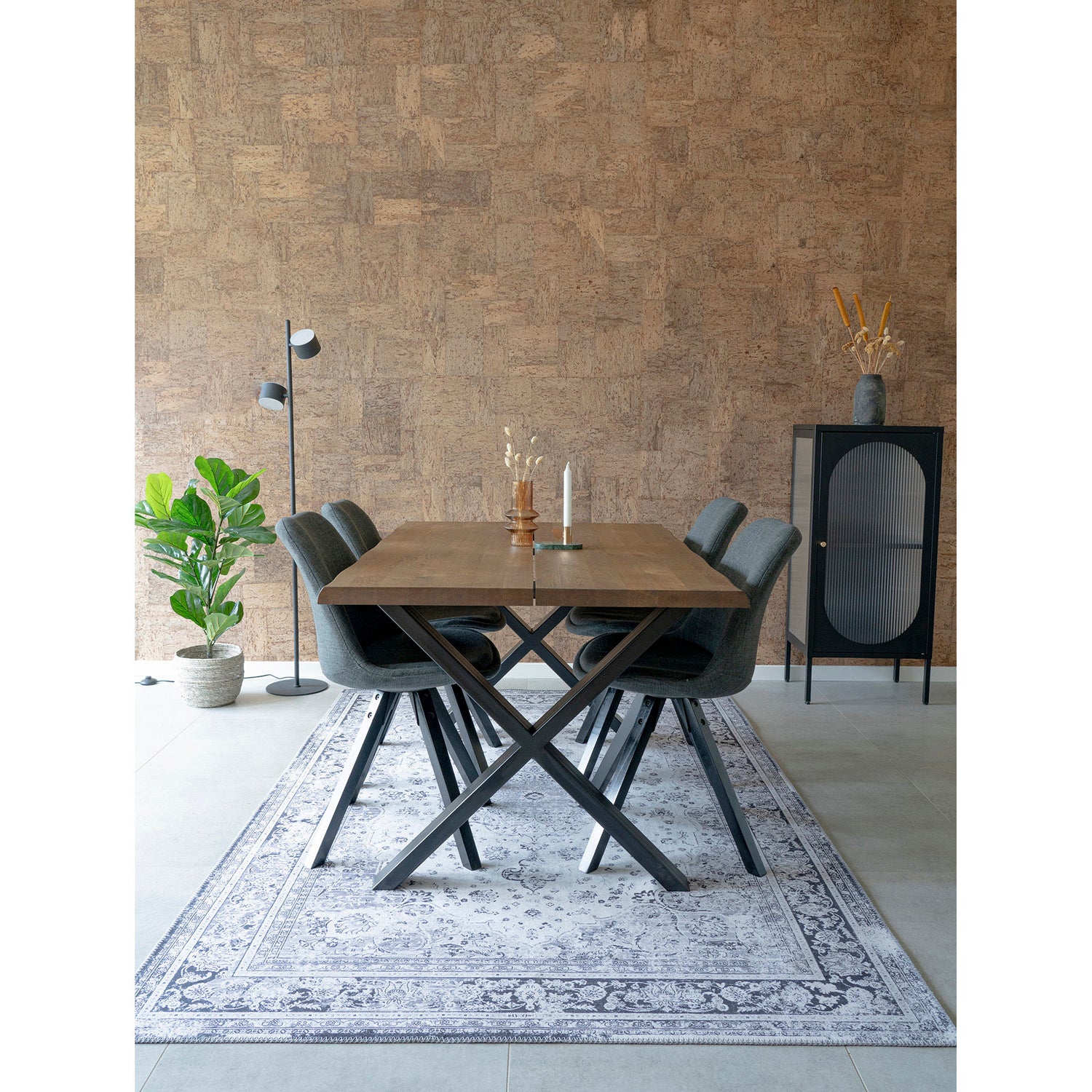 Lâmpada de piso nórdico de Milano House