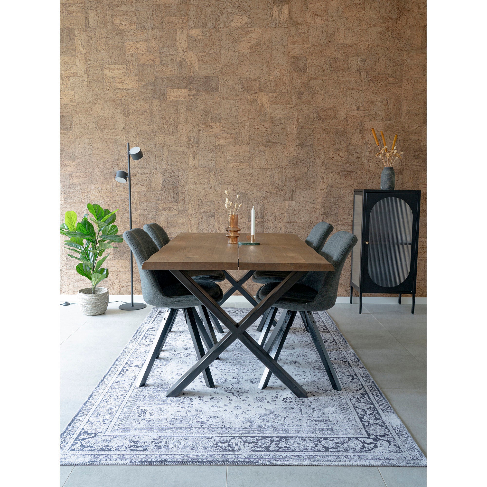 Lâmpada de piso nórdico de Milano House