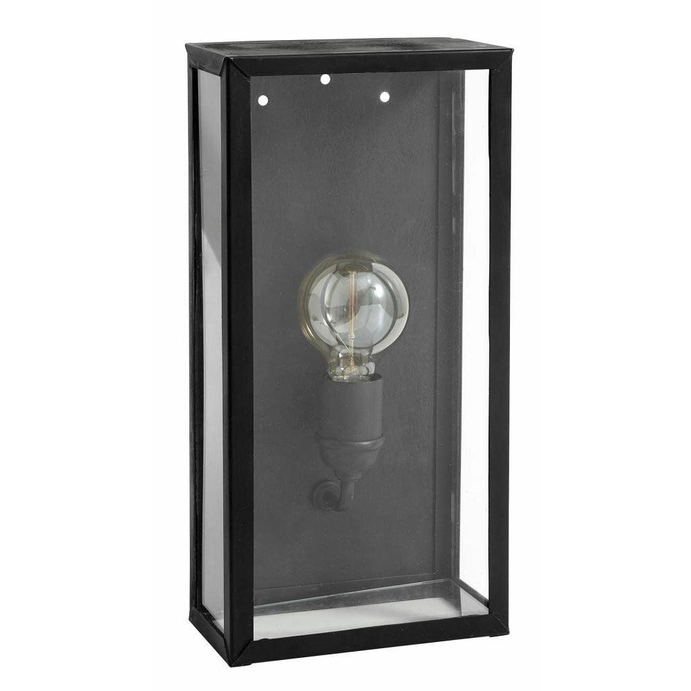 Lâmpada de parede EOS / lâmpada externa - H40 cm - preto