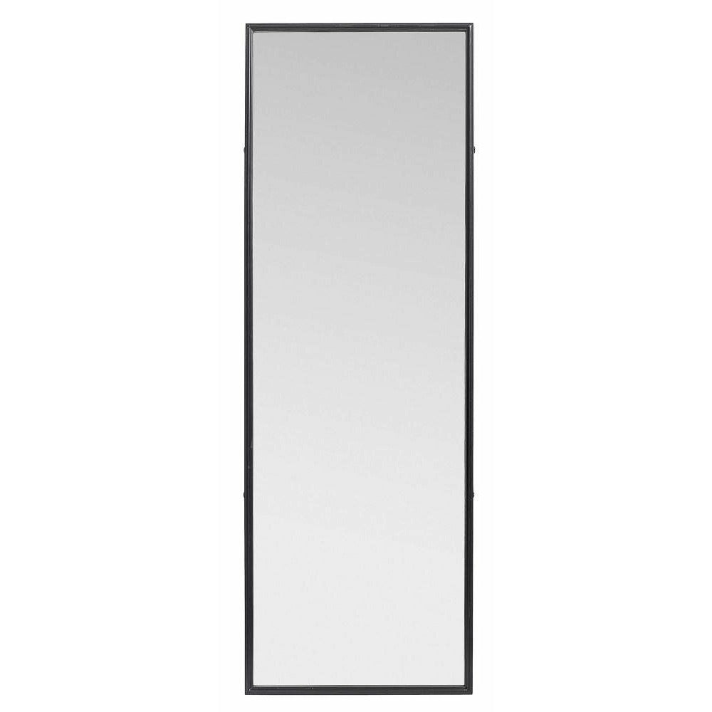 Espelho Nordal DOWNTOWN com moldura de ferro - h150 cm - preto