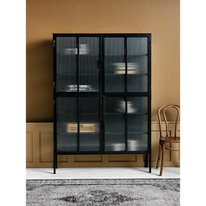 Exibições de groovy nordal em ferro - 185x130 - preto