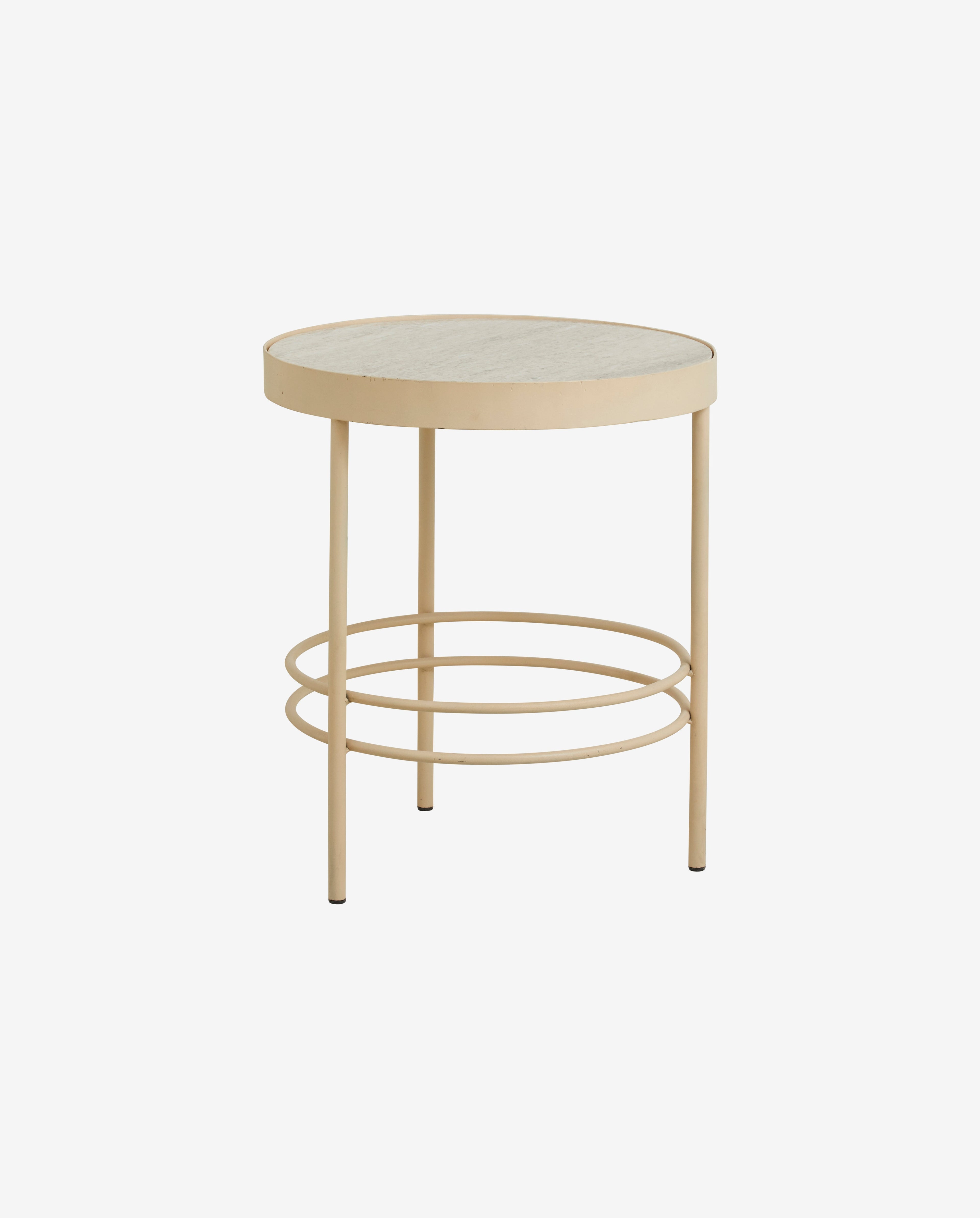 Jungo Round Side Table - Ø50 cm - areia