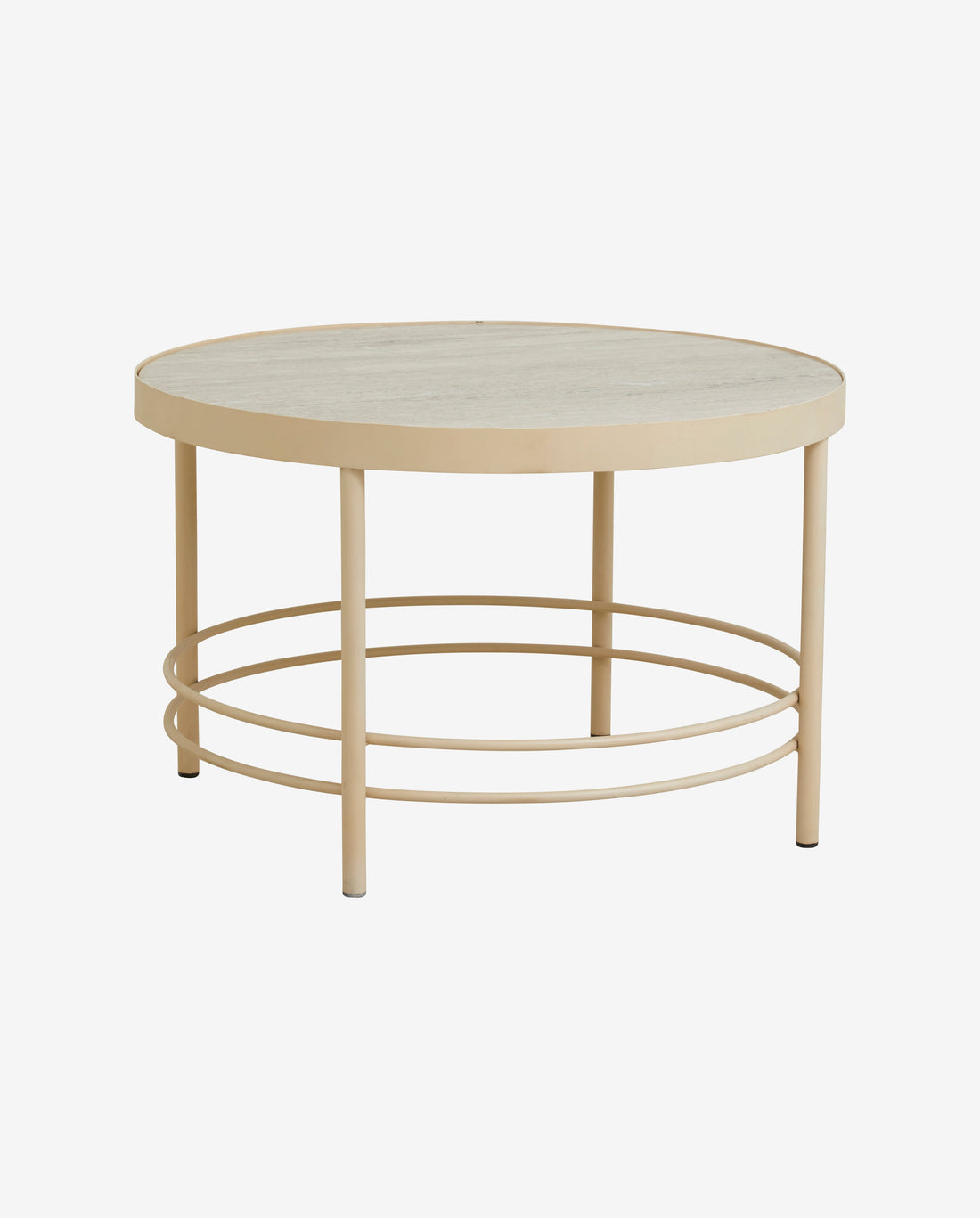 Jungo Round Coffee Table - Ø80 cm - areia