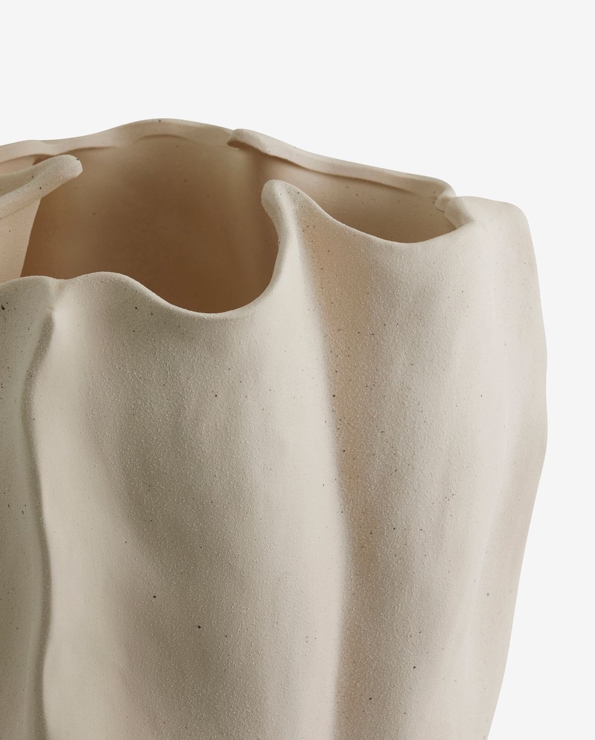 Isabela vaso H36,5 cm - creme