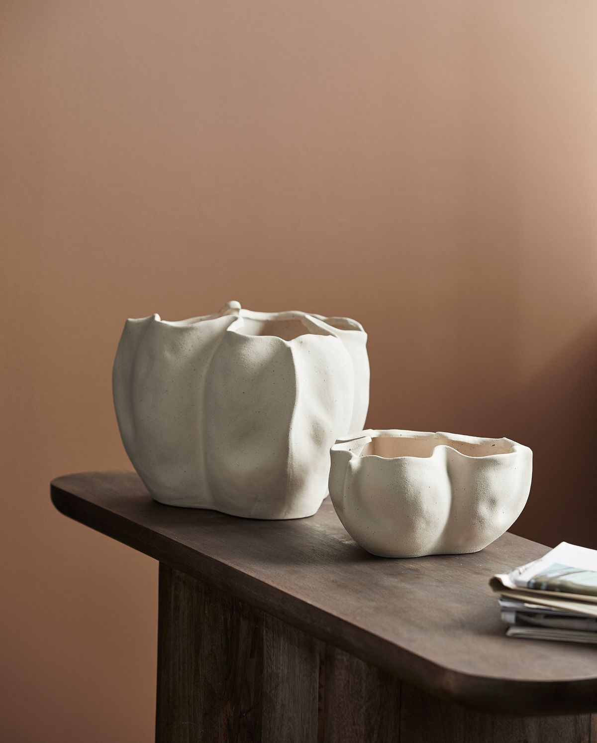 Isabela Bowl/Herbal Pot Ø33 cm - Creme