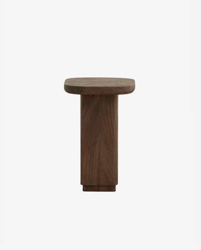 Toke Side Table - Marrom escuro