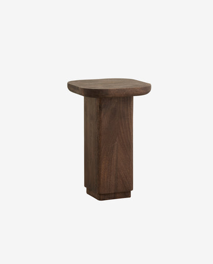 Toke Side Table - Marrom escuro