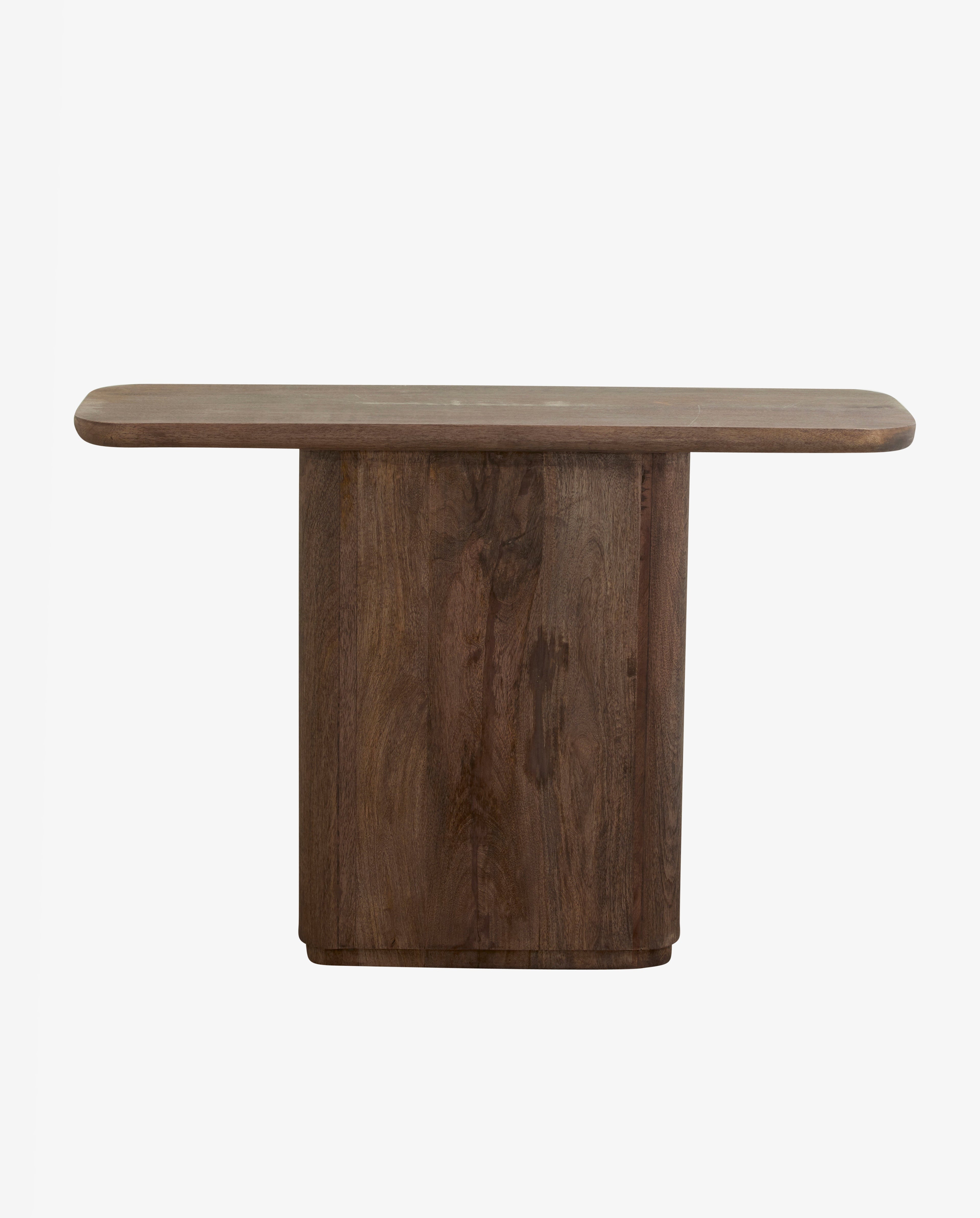 Toke Console Table - Marrom escuro