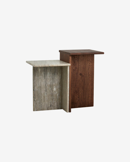 Mesas altas Nordal GLINA, madeira/mármore