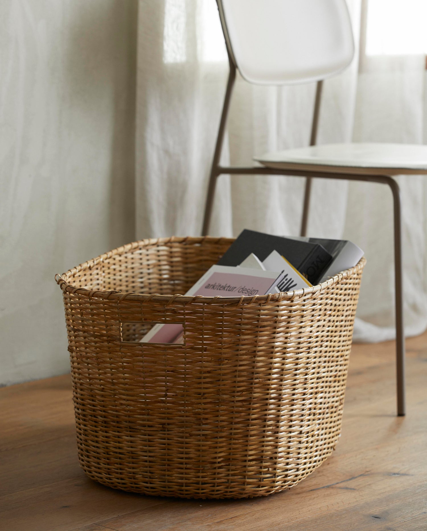 Koloa Wicker Basket - 40x62 cm - Natureza