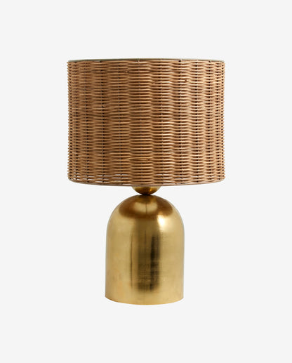 Lâmpada de mesa Basti - H51 cm - Natureza/Brass