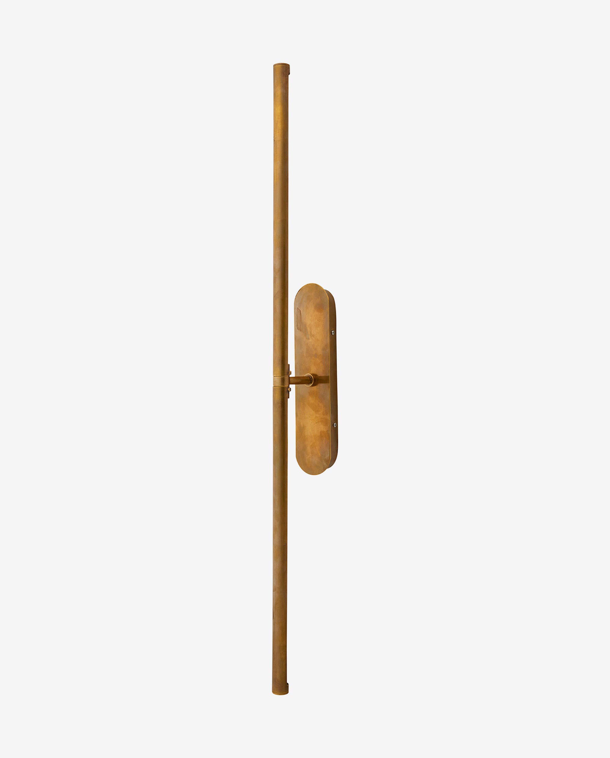 Lâmpada de parede Luna - L116 cm - latão