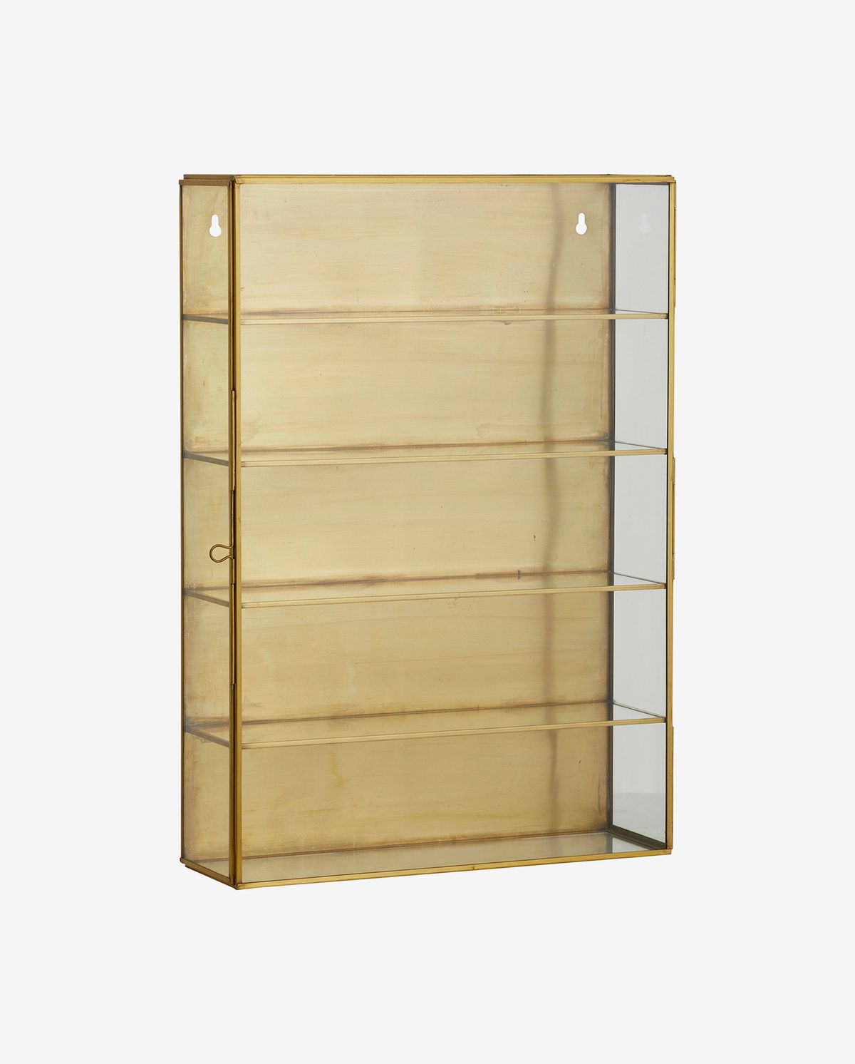 Gabinete de parede Ada em ferro, m, 50x35 - acabamento de ouro