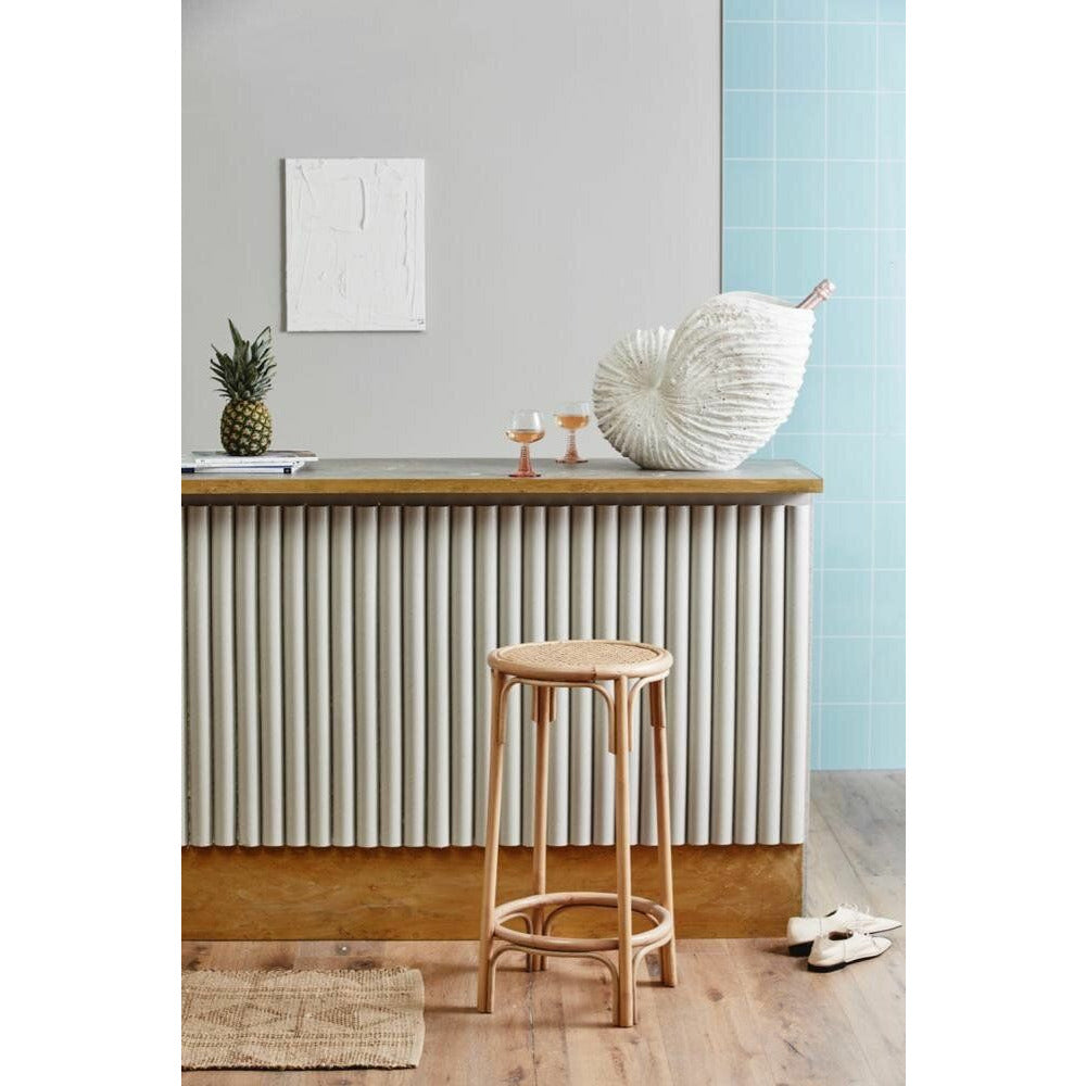 Conch Ketoy para decoração - H41 cm - branco