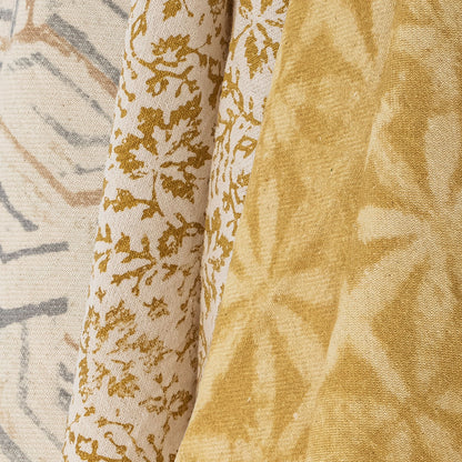 Toalha de chá de Bloomingville Bejan, marrom, algodão