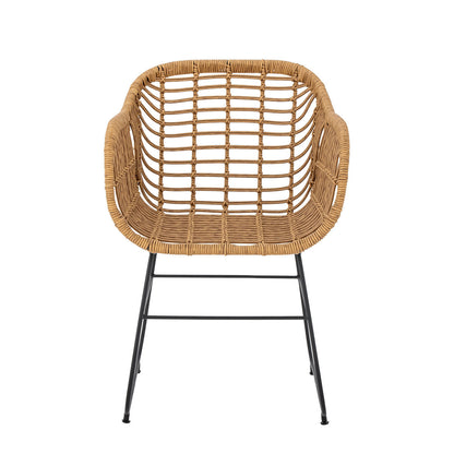 Cadeira Bloomingville Collin Lounge, Nature, Polyrattan