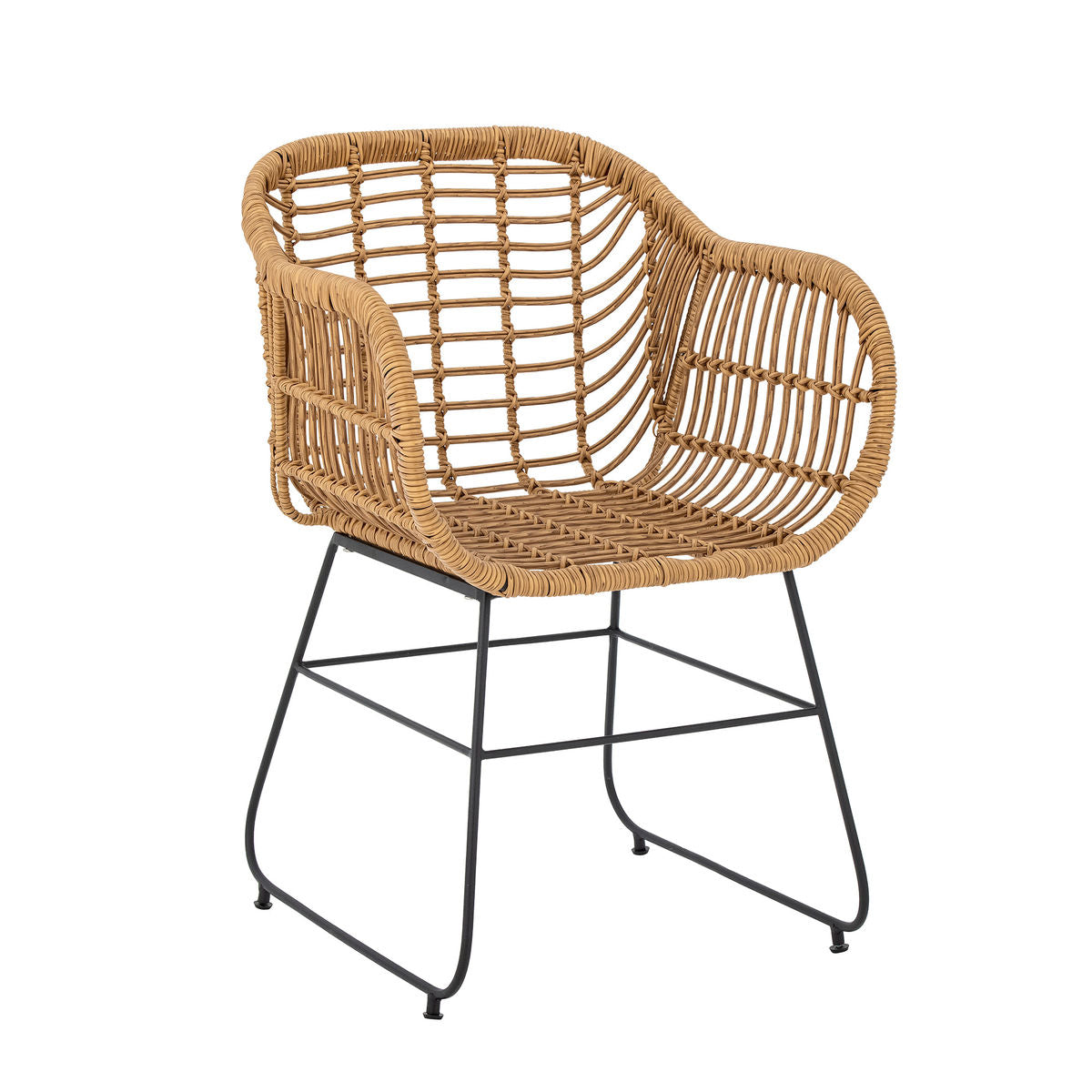 Cadeira Bloomingville Collin Lounge, Nature, Polyrattan