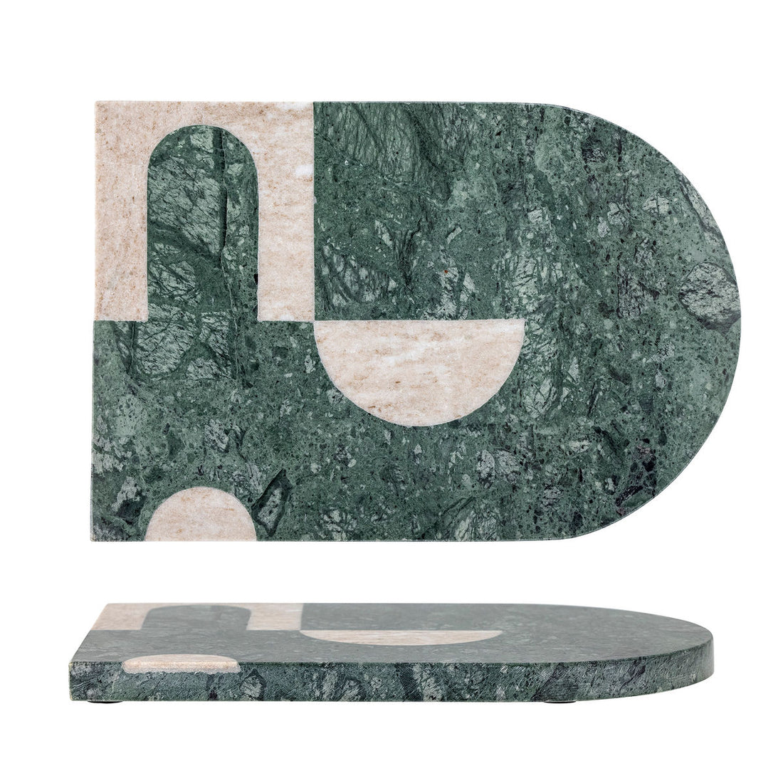 Bloomingville Abrianna Board, verde, mármore