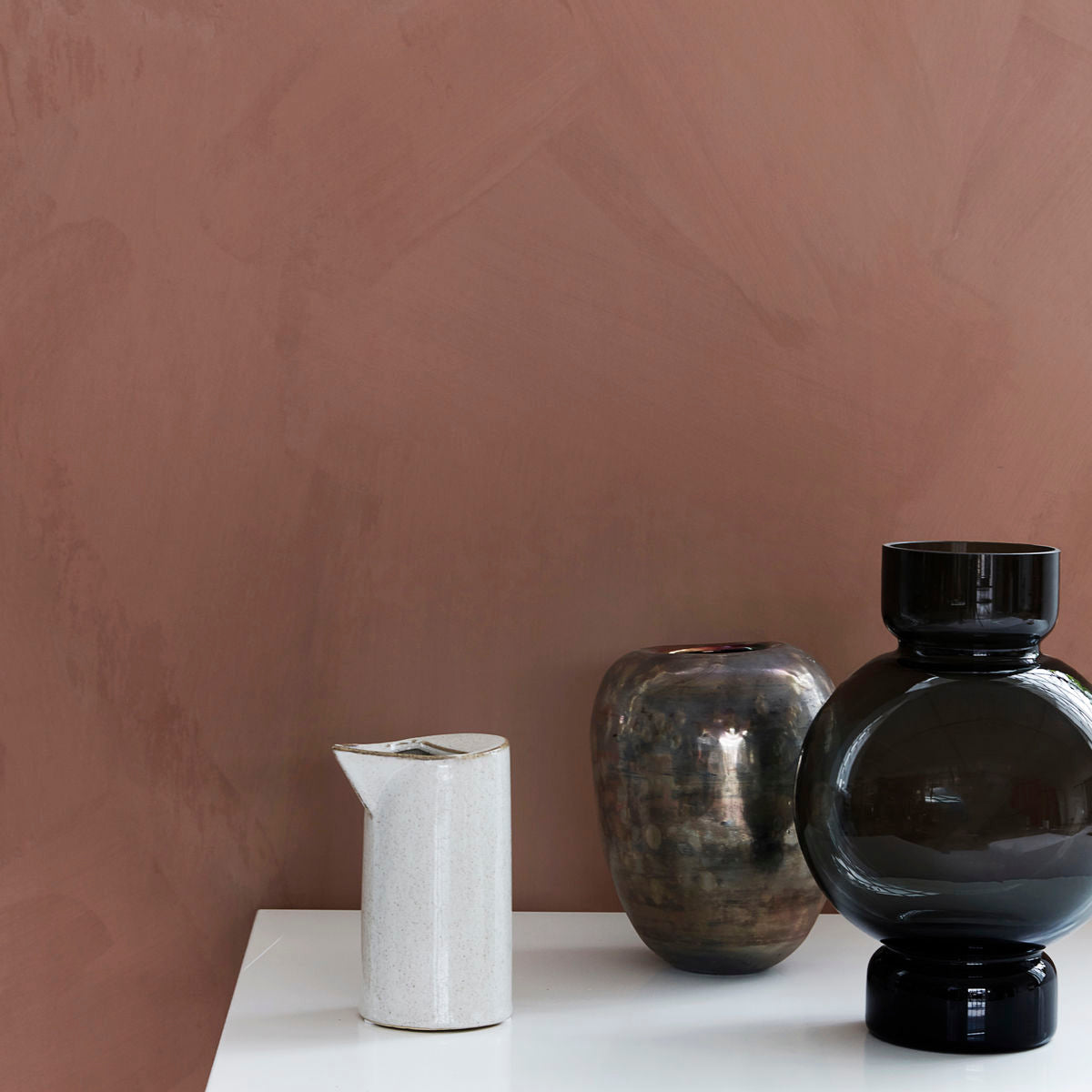 House Doctor-Vase, Bubble, Grå-H: 25 cm, dia: 17,5 cm