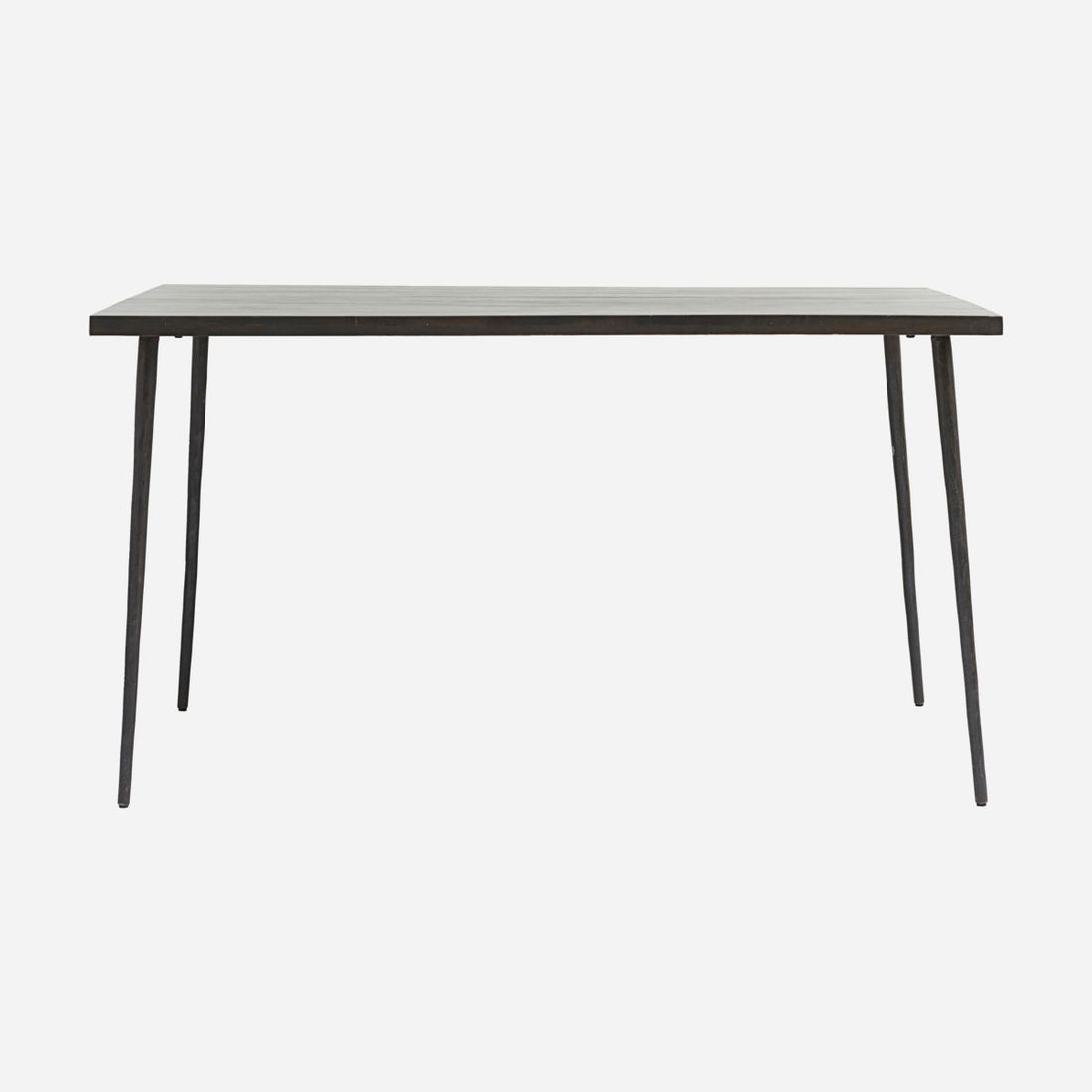 Doutor da casa-spisebord, programado, Sort-L: 140 cm, W: 80 cm, H: 76 cm