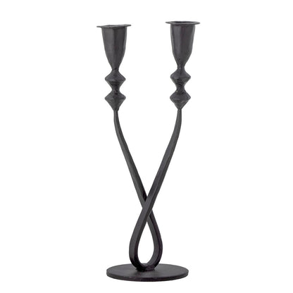 Coleção criativa Penilla Candlestick, Black, Metal