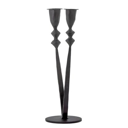 Coleção criativa Penilla Candlestick, Black, Metal