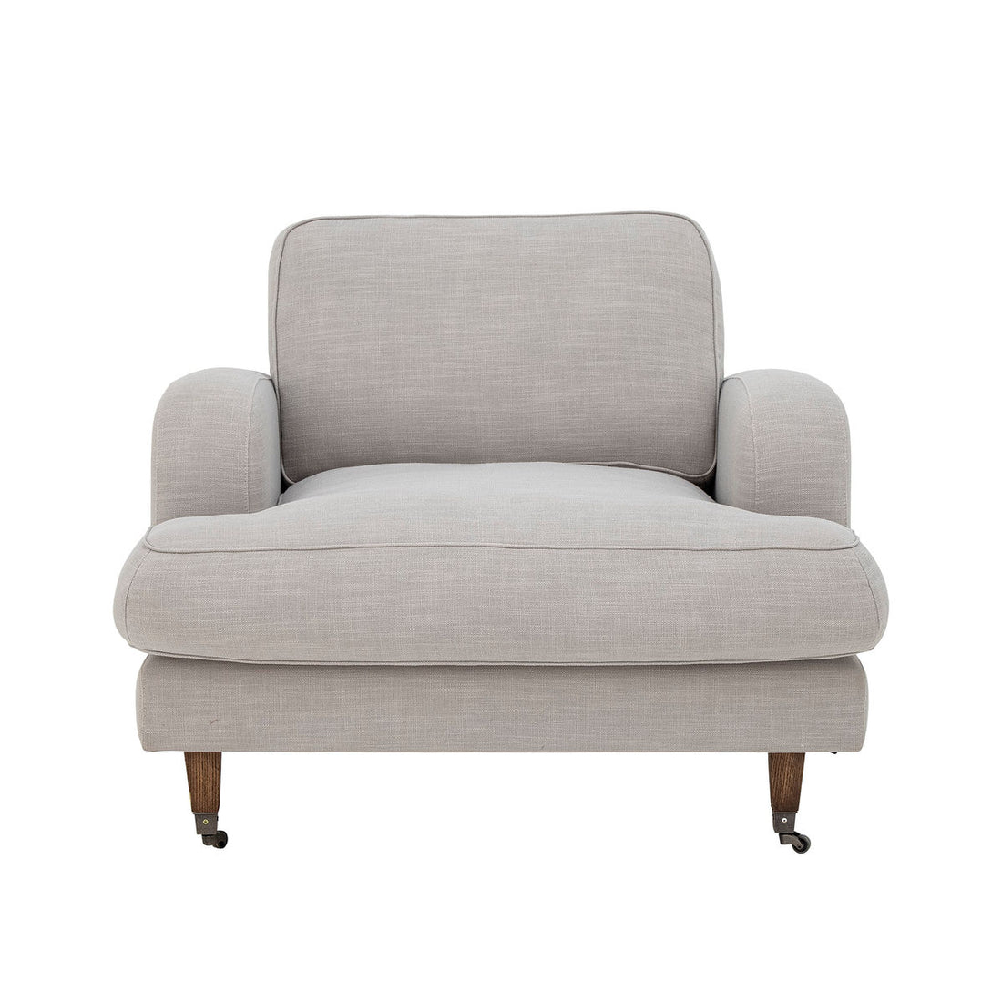 Creative Collection Augusta Loungestol, Natur, Polyester - Creative Collection - DesignGaragen.dk