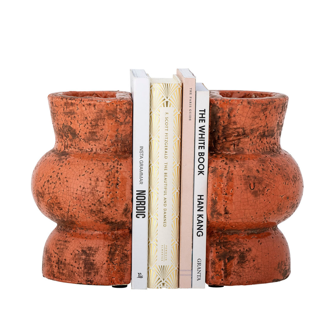 Coleção criativa Maiza Livro Suporte, laranja, terracota