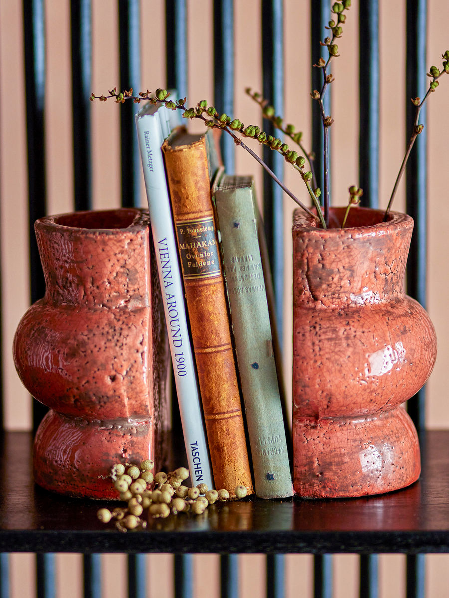 Creative Collection Maiza Bogstøtte, Orange, Terrakotta - Creative Collection - DesignGaragen.dk