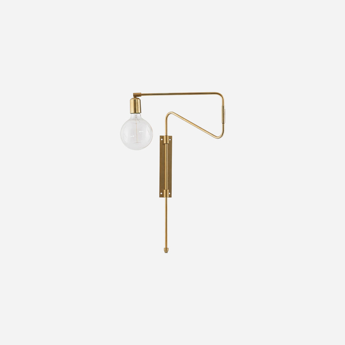 Iluminação da parede de médico da casa, balanço, brass-l: 35 cm