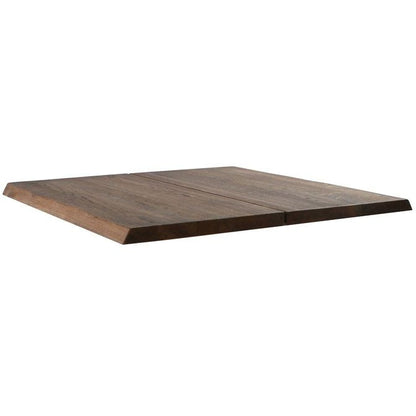 House of Sander Curve Table Top, 72x72, óleo defumado - FSC