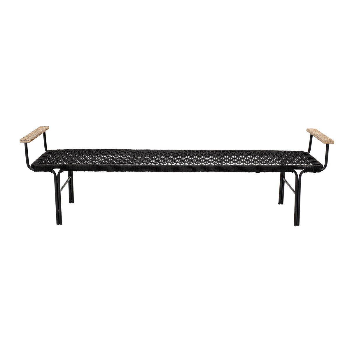 Bloomingville Mundo Bench, preto, metal