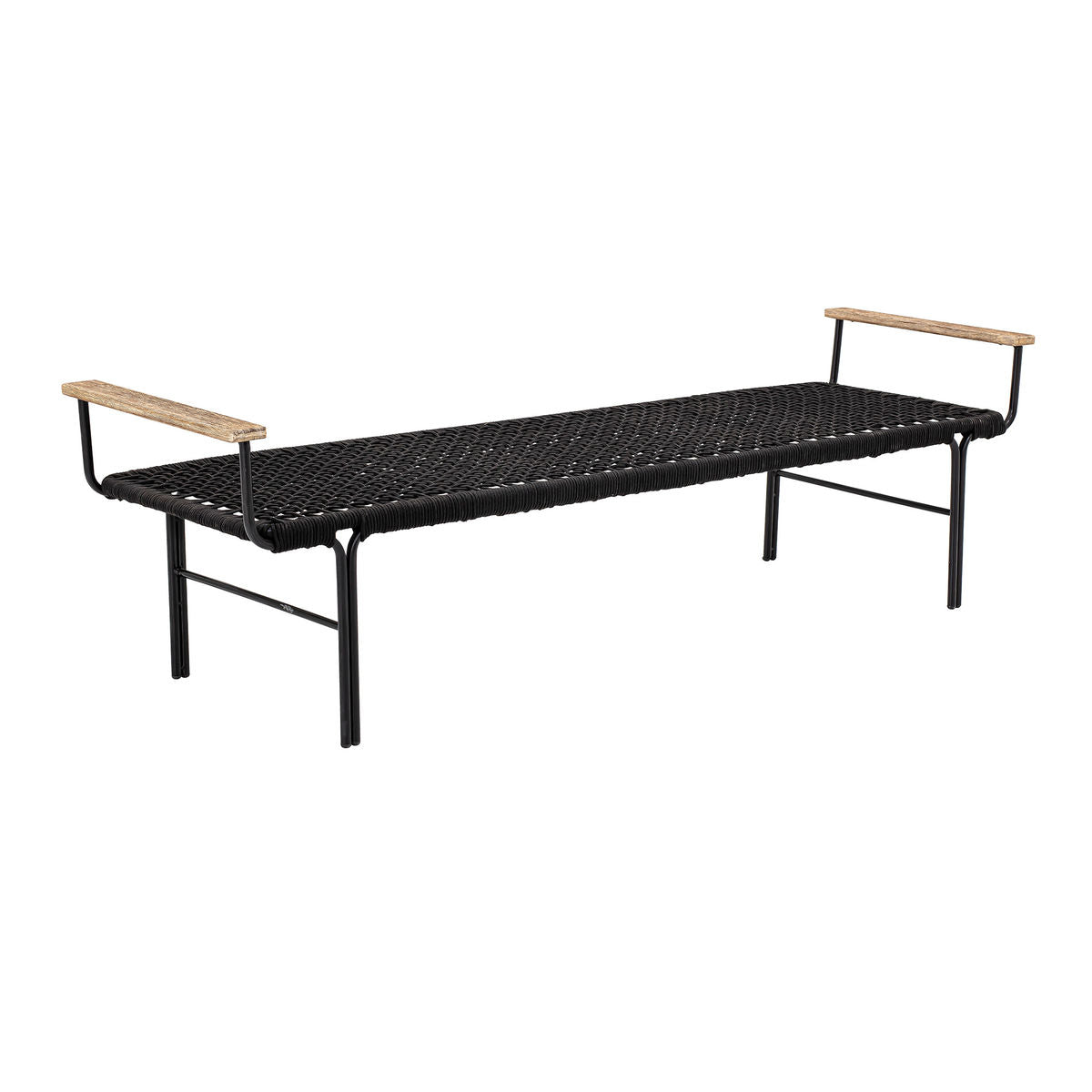 Bloomingville Mundo Bench, preto, metal