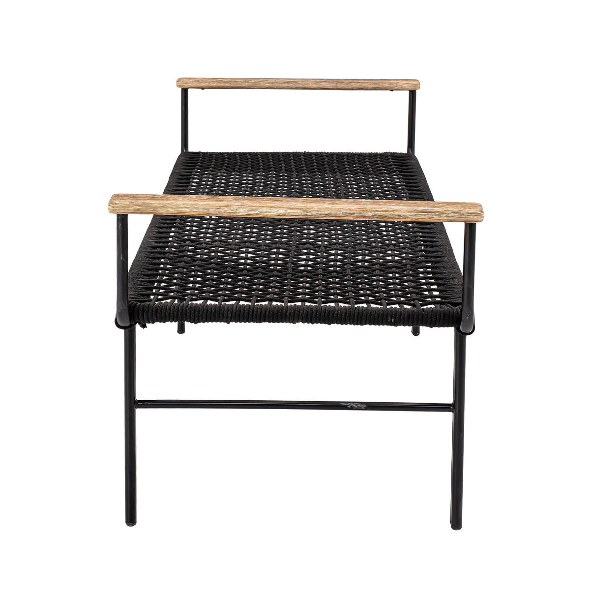 Bloomingville Mundo Bench, preto, metal