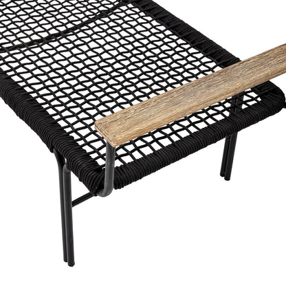 Bloomingville Mundo Bench, preto, metal