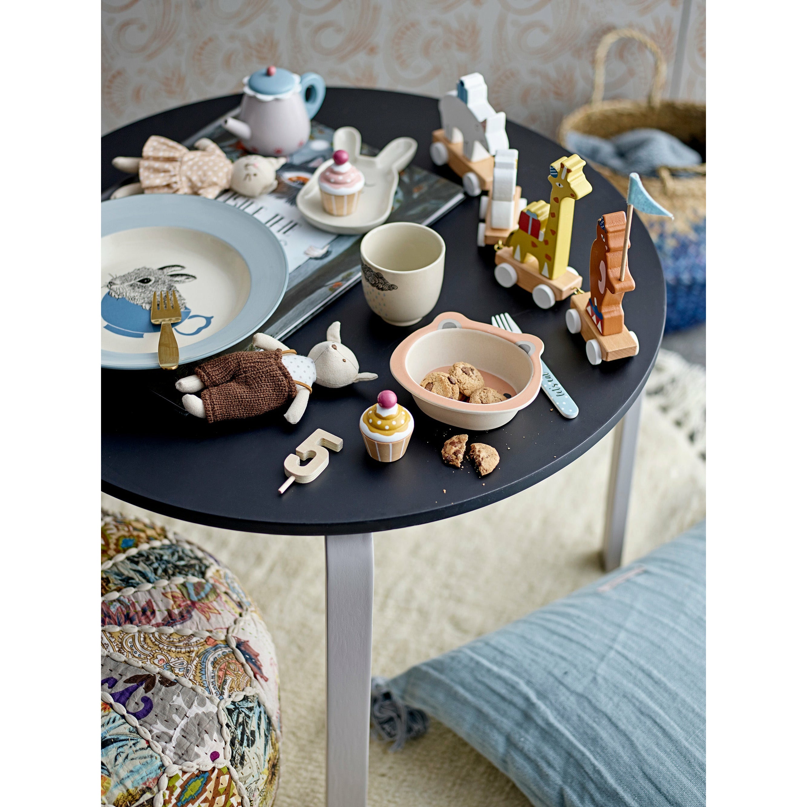 Ally Bestik, Guld, Rustfri Stål - L17xH0,5xW3,5 cm, Set - BLOOMINGVILLE MINI - DesignGaragen.dk
