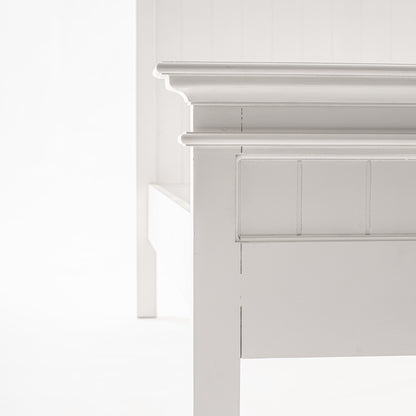 Cama Halifax Branca - Cama de casal grande 200