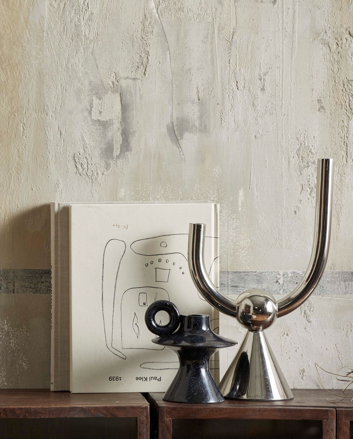 Candlestick Corfu - Chrome