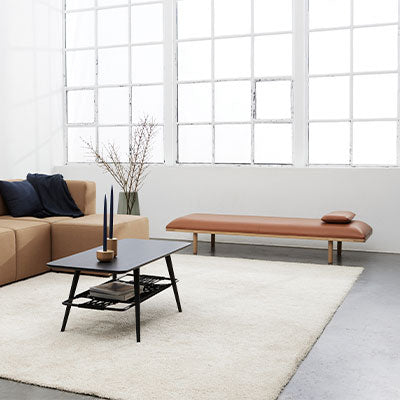 Andersen Furniture DB1 arctic daybed - cognac læder - DesignGaragen.dk.