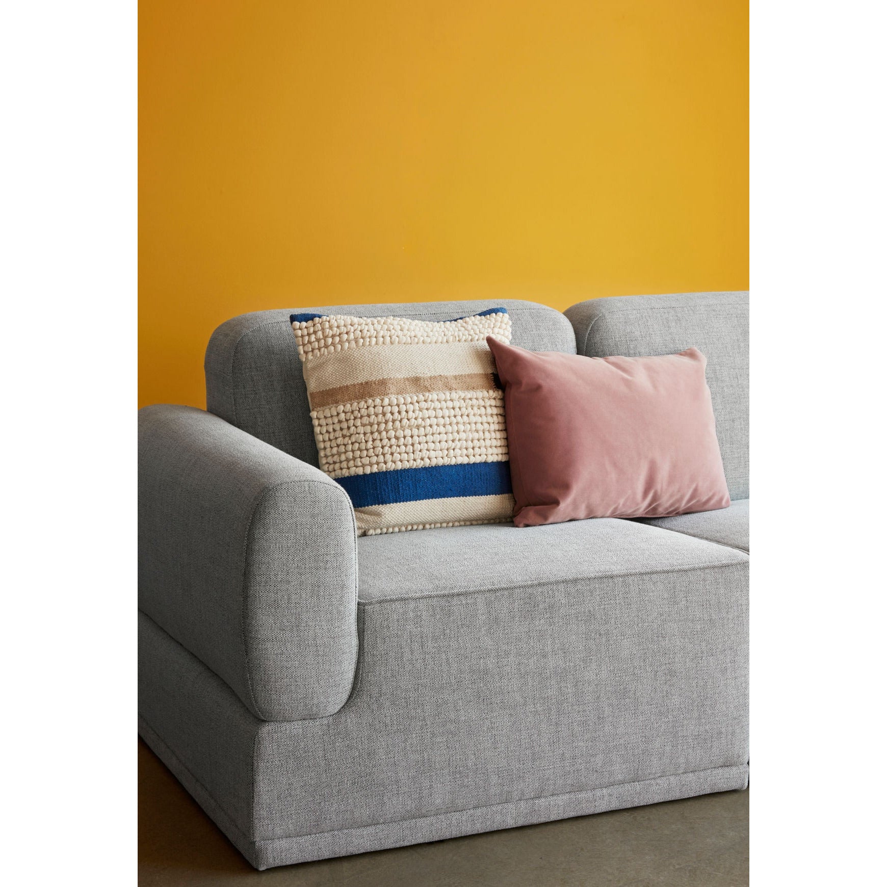 Hübsch modu sofá cinza