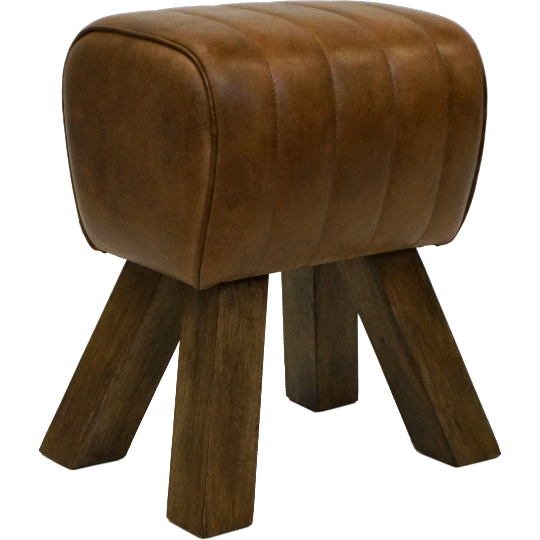 Marca registada Living Rex pequeno plinto/stool - castanho