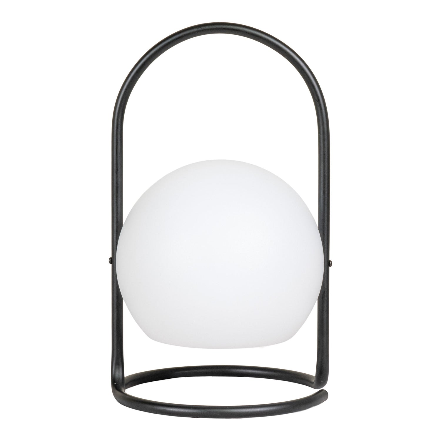 Candeeiro de mesa Cliff LED - Candeeiro de mesa, branco/preto, recarregável