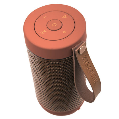 Kreafunk - Alto-falante sem fio com alça aFUNK coral bronze