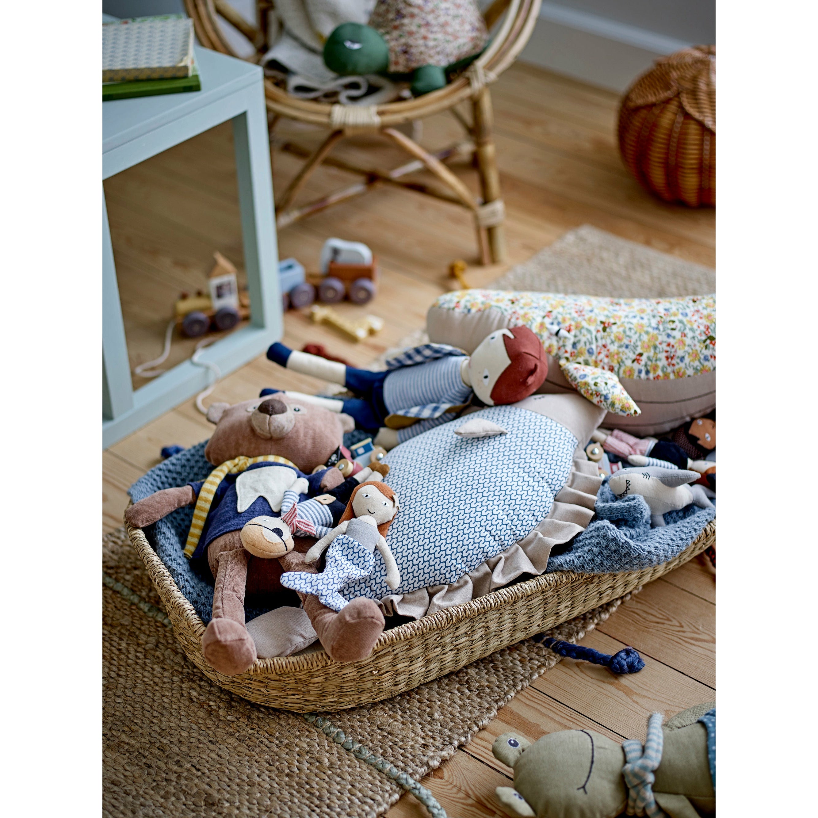 Halle Soft Toy, Grøn, Bomuld - L33xH17xW20 cm - BLOOMINGVILLE MINI - DesignGaragen.dk
