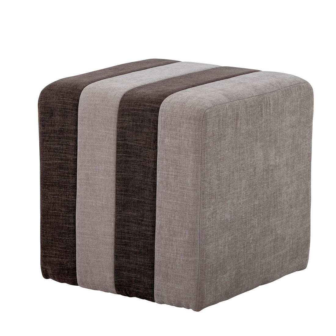Bloomingville Flint Puf, Brun, Polyester - Bloomingville - DesignGaragen.dk