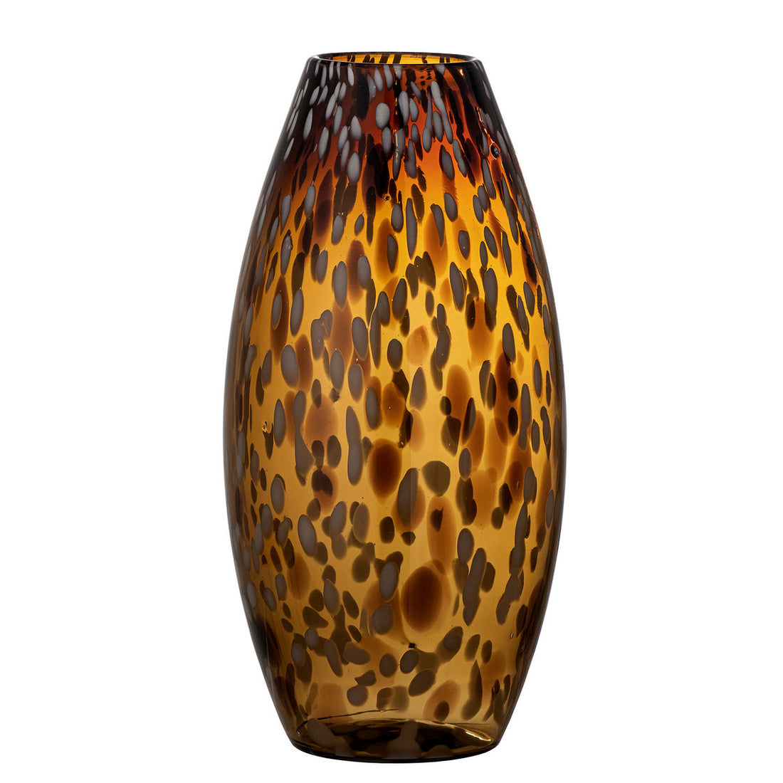 Vaso de Bloomingville Daraz, marrom, vidro