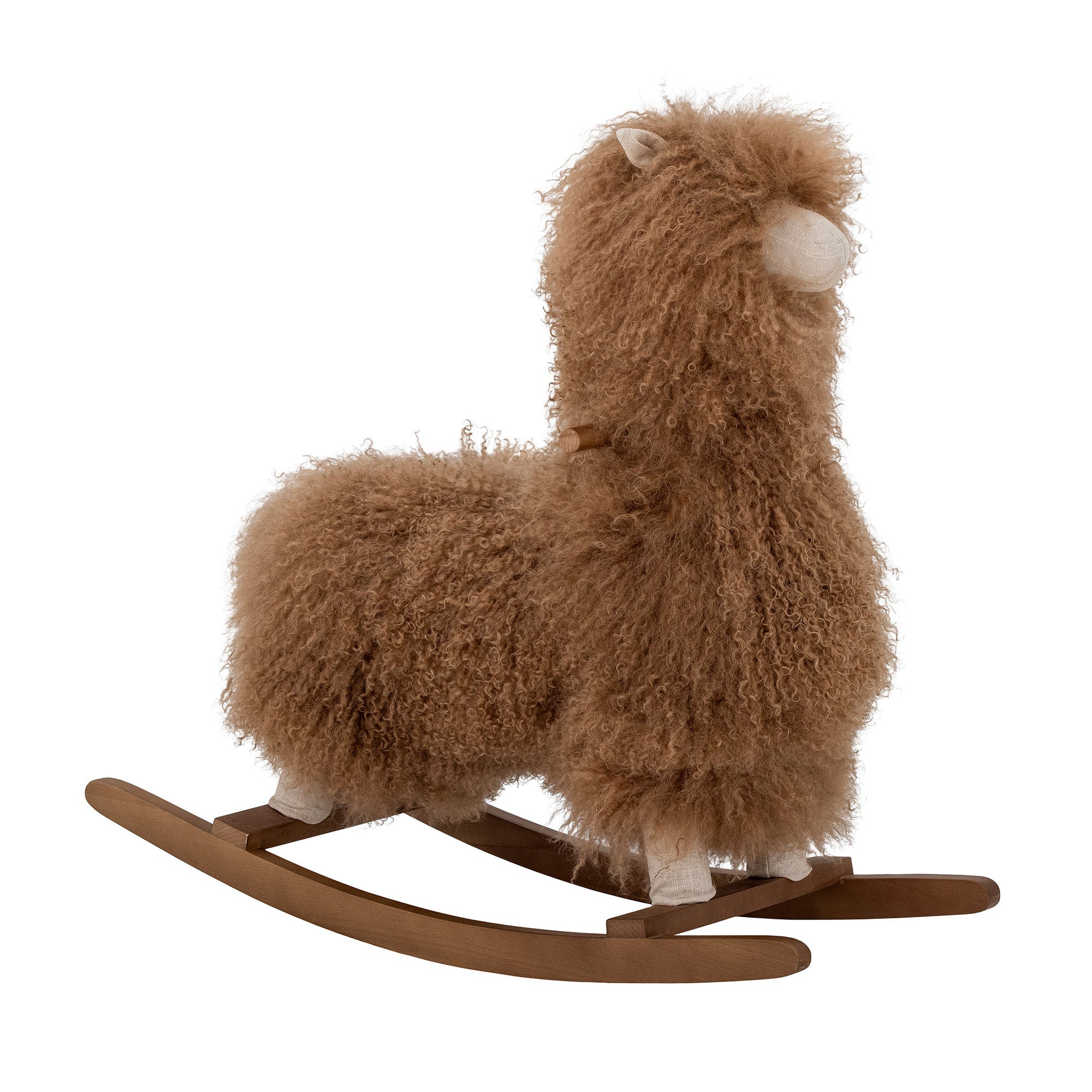 Bloomingville Mini Walde Rocking Horse, Lama, Brown, Salgal