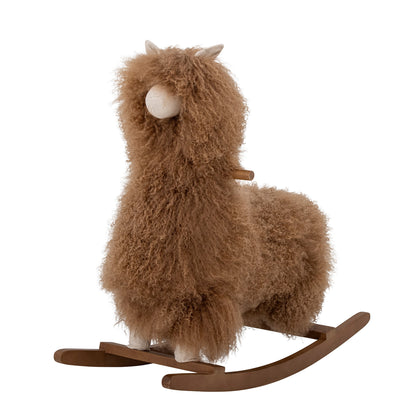 Bloomingville Mini Walde Rocking Horse, Lama, Brown, Salgal