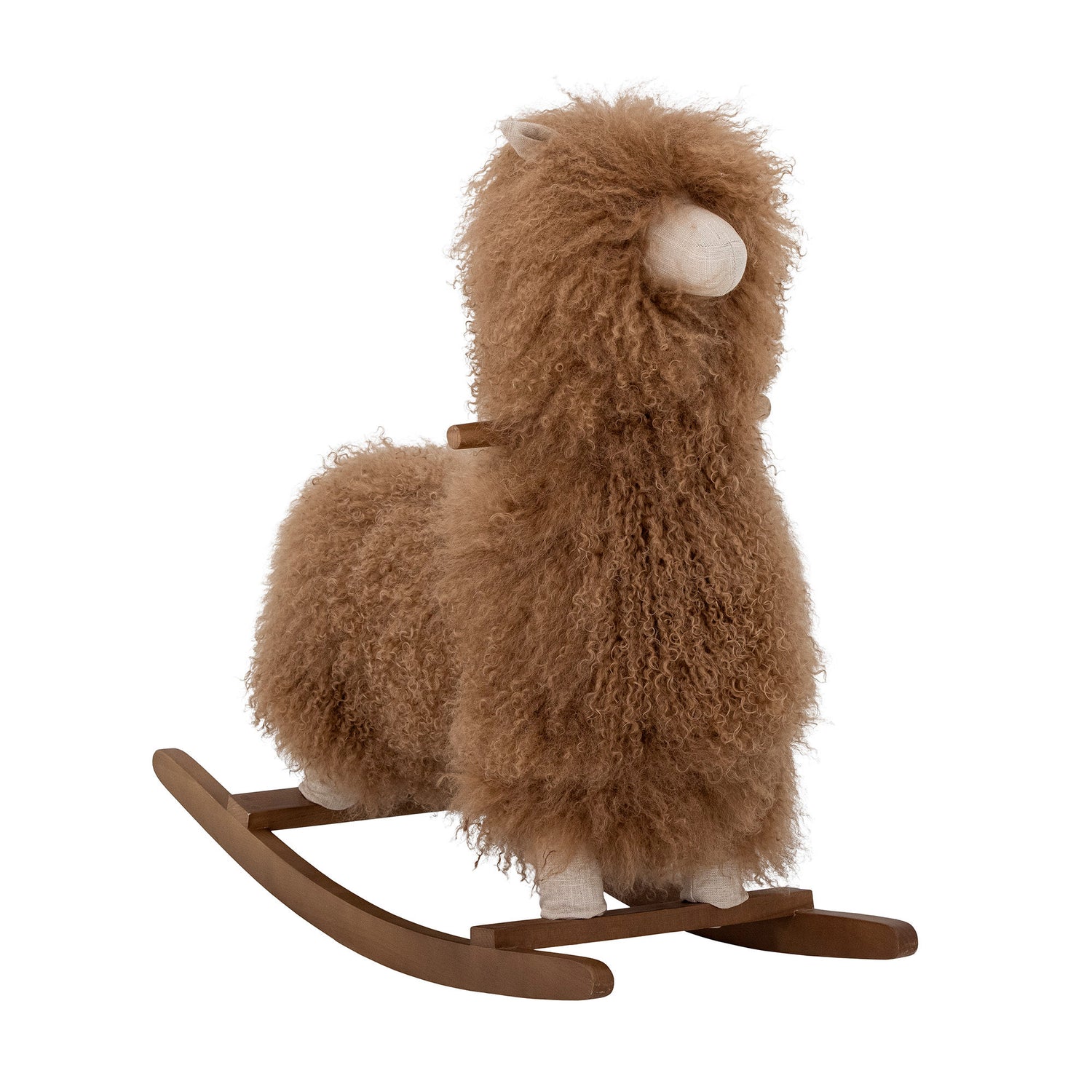 Bloomingville Mini Walde Rocking Horse, Lama, Brown, Salgal