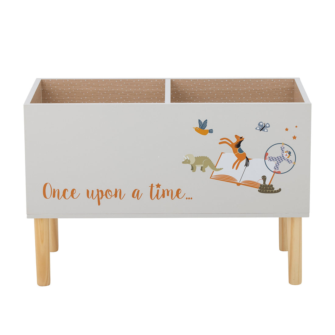 Estante de livros Bloomingville MINI Salam, Grey, MDF